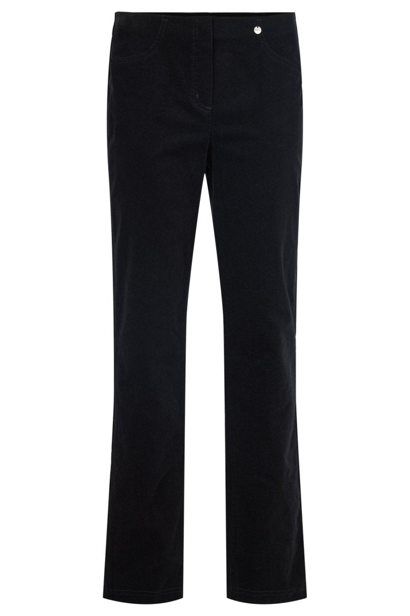 Robell Trousers Bella 73 cm - Black - RUTHERFORD & Co