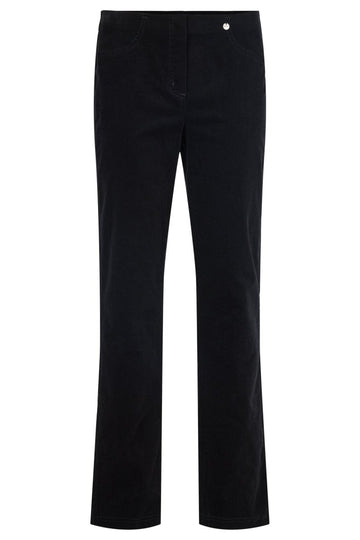 Robell Trousers Bella 73 cm - Black - RUTHERFORD & Co