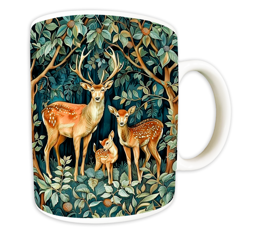 Roe Deer Family Mug - RUTHERFORD & Co