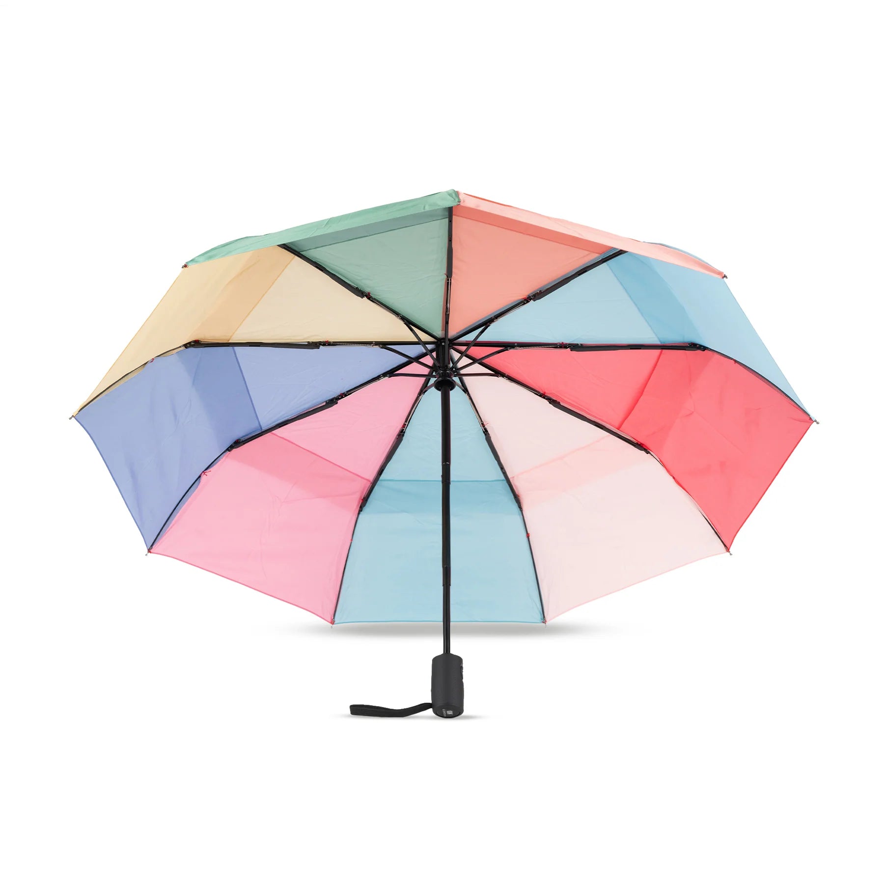 Waterloo Umbrella Medium Recycled Nylon - Pastel Rainbow