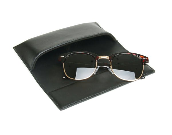 Rome Glasses Case/Black - RUTHERFORD & Co