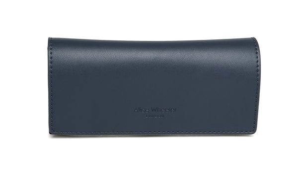 Rome Glasses Case/Navy - RUTHERFORD & Co