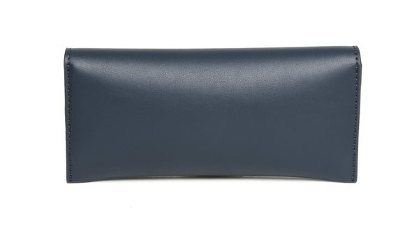 Rome Glasses Case/Navy - RUTHERFORD & Co