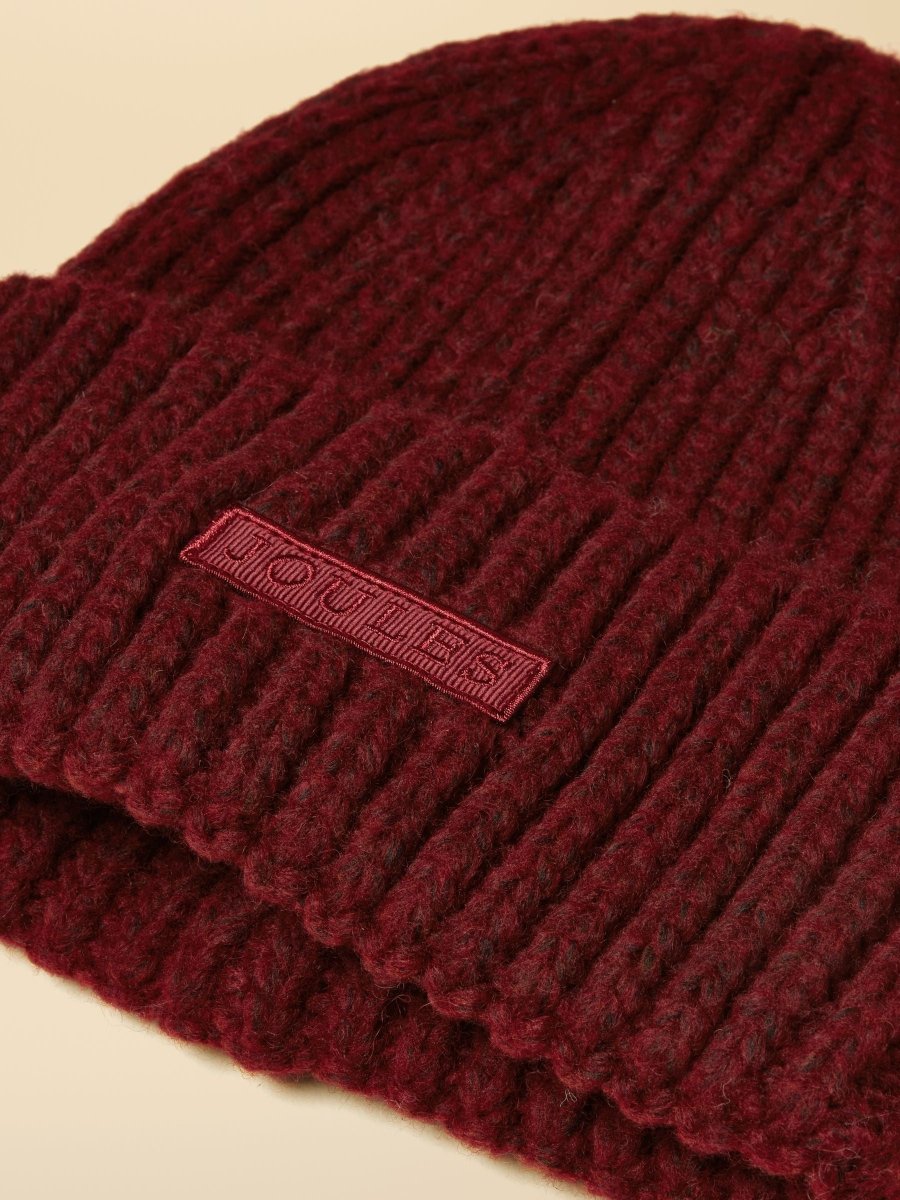 Rosa Berry Red Beanie Hat - RUTHERFORD & Co