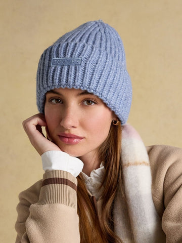Rosa Blue Beanie Hat - RUTHERFORD & Co