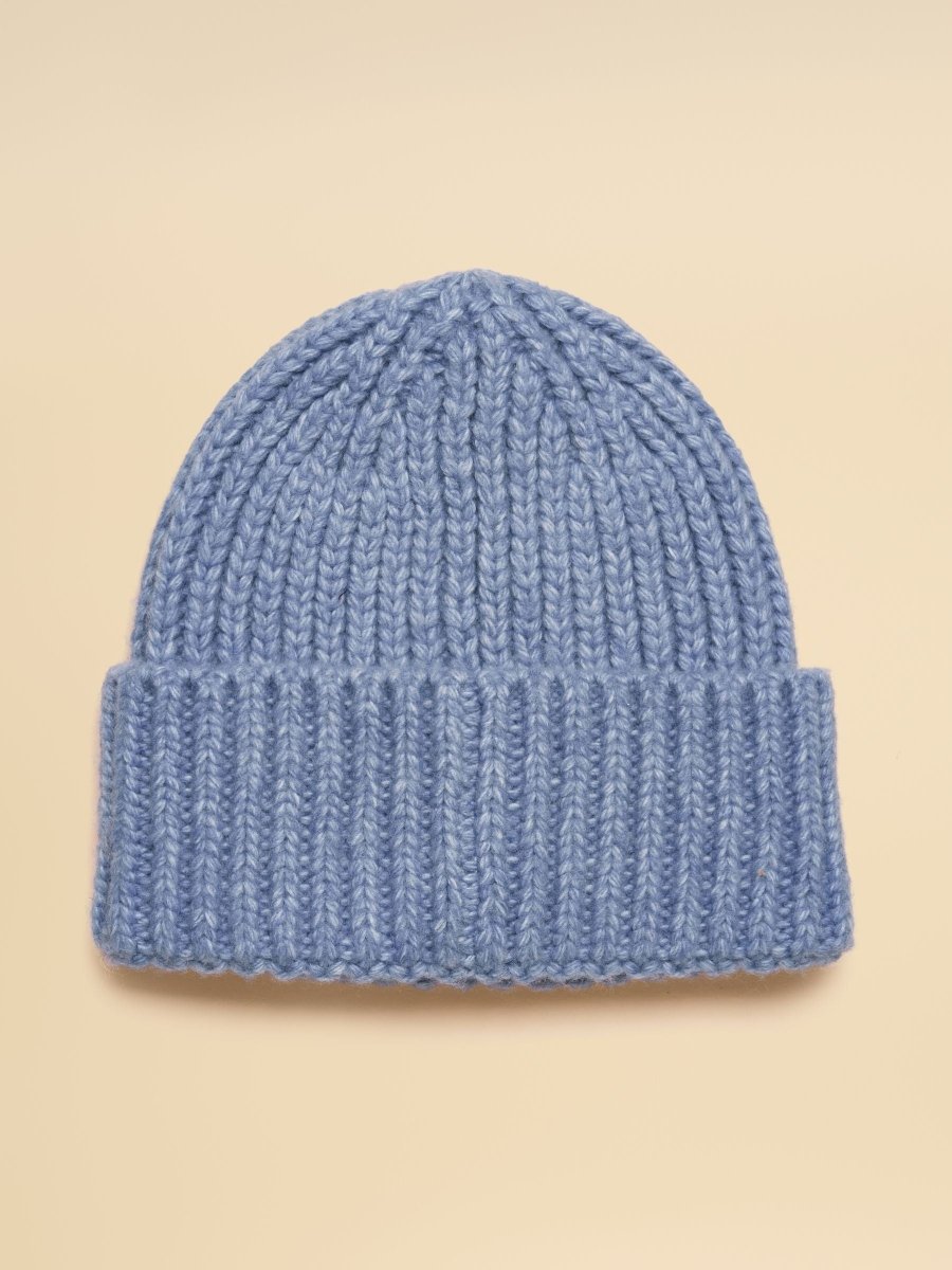 Rosa Blue Beanie Hat - RUTHERFORD & Co