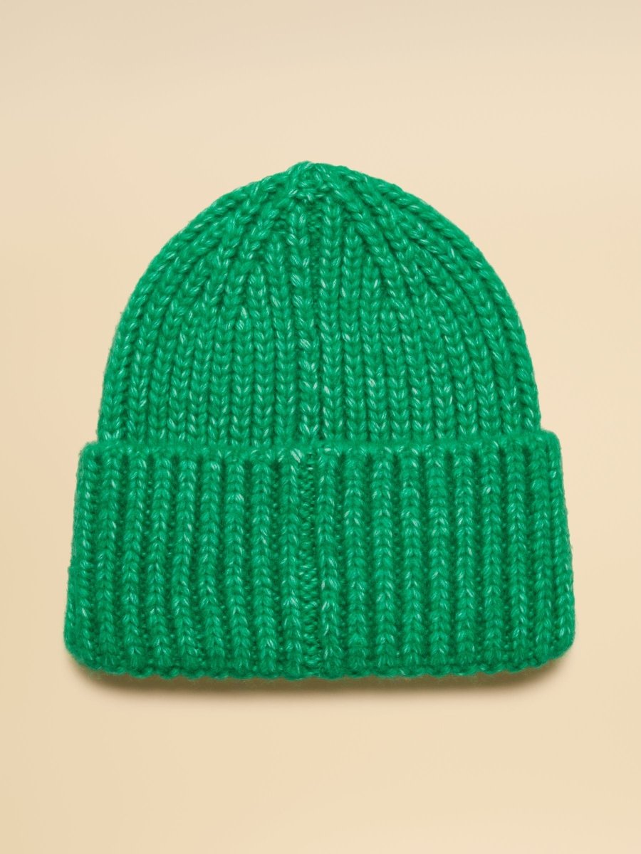 Rosa Green Beanie Hat - RUTHERFORD & Co