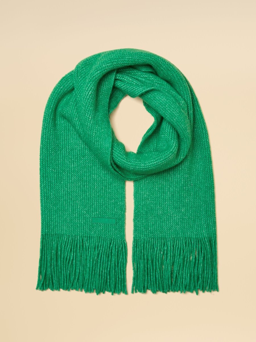 Rosa Green Knitted Scarf - RUTHERFORD & Co