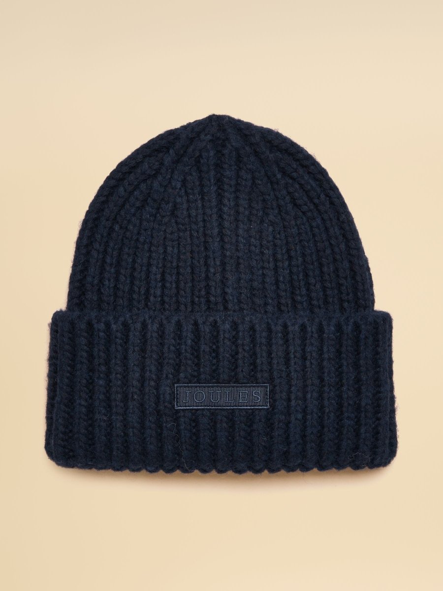 Rosa Navy Beanie Hat - RUTHERFORD & Co