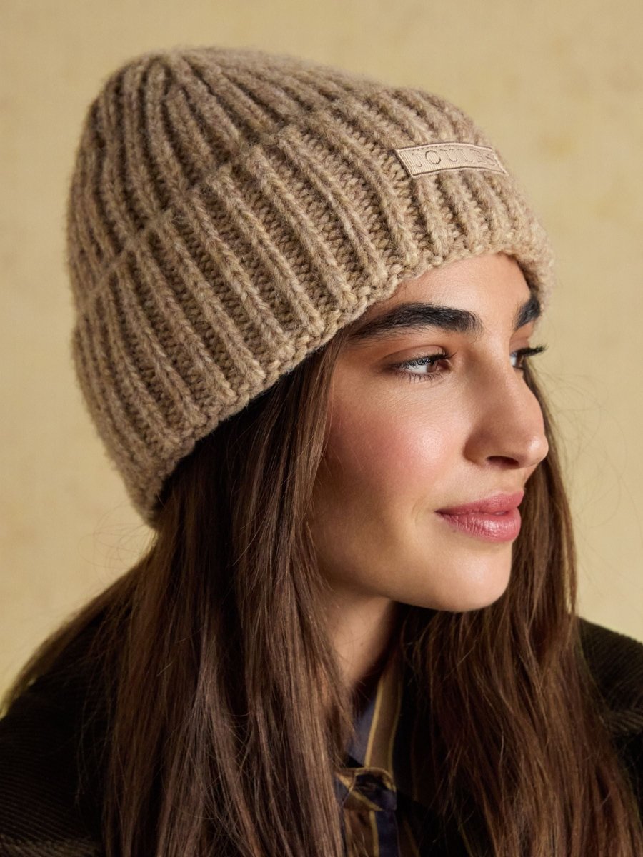 Rosa Oatmeal Beanie Hat - RUTHERFORD & Co
