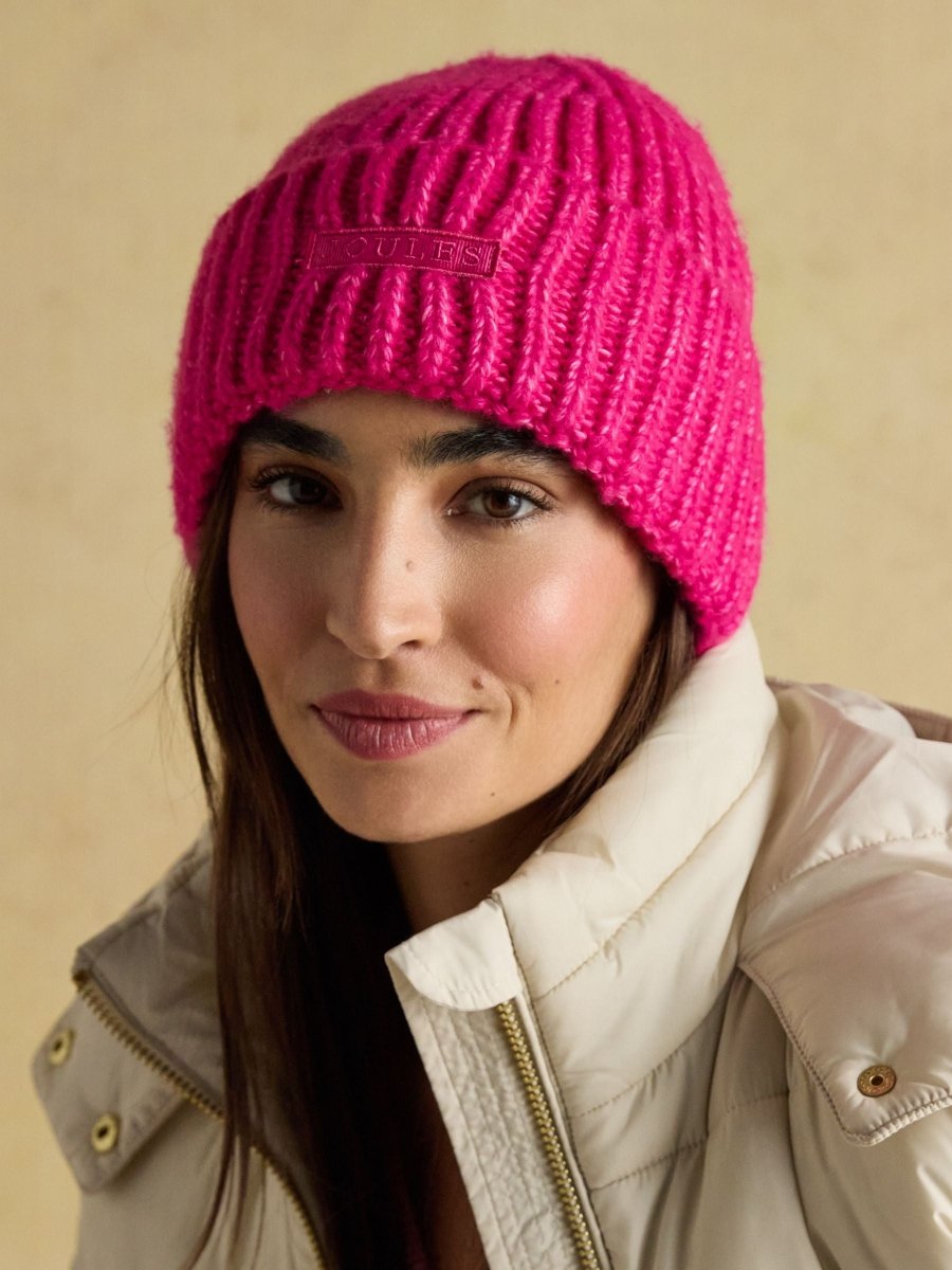 Rosa Pink Beanie Hat - RUTHERFORD & Co