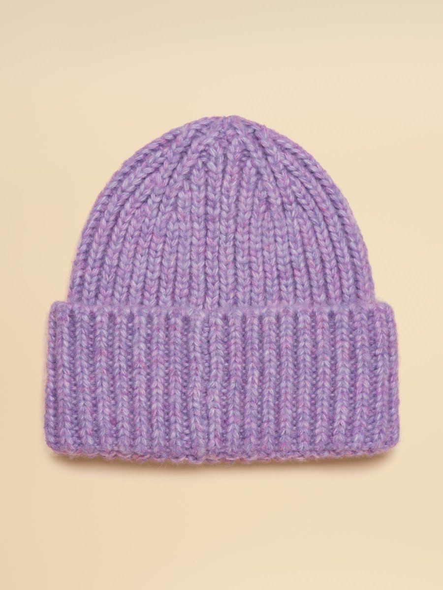 Rosa Purple Beanie Hat - RUTHERFORD & Co