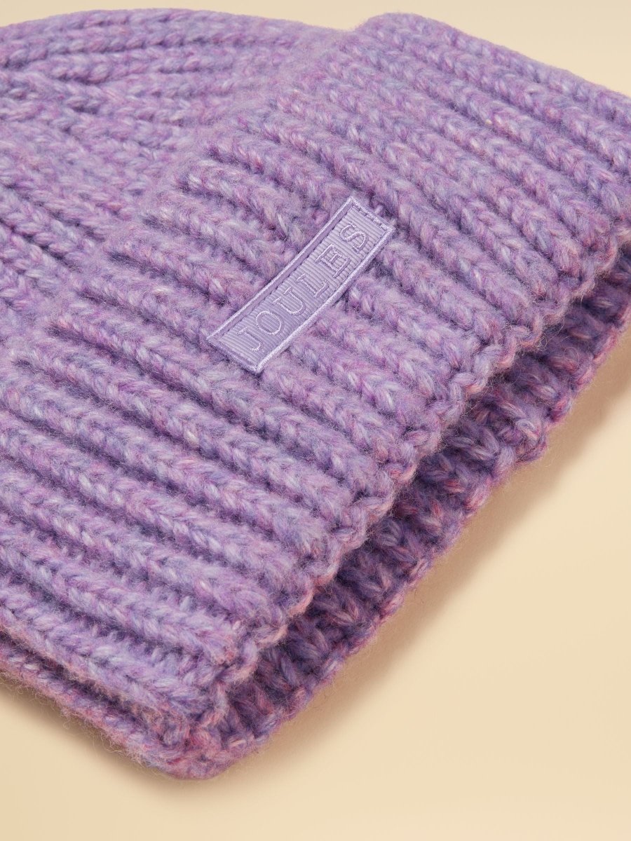 Rosa Purple Beanie Hat - RUTHERFORD & Co