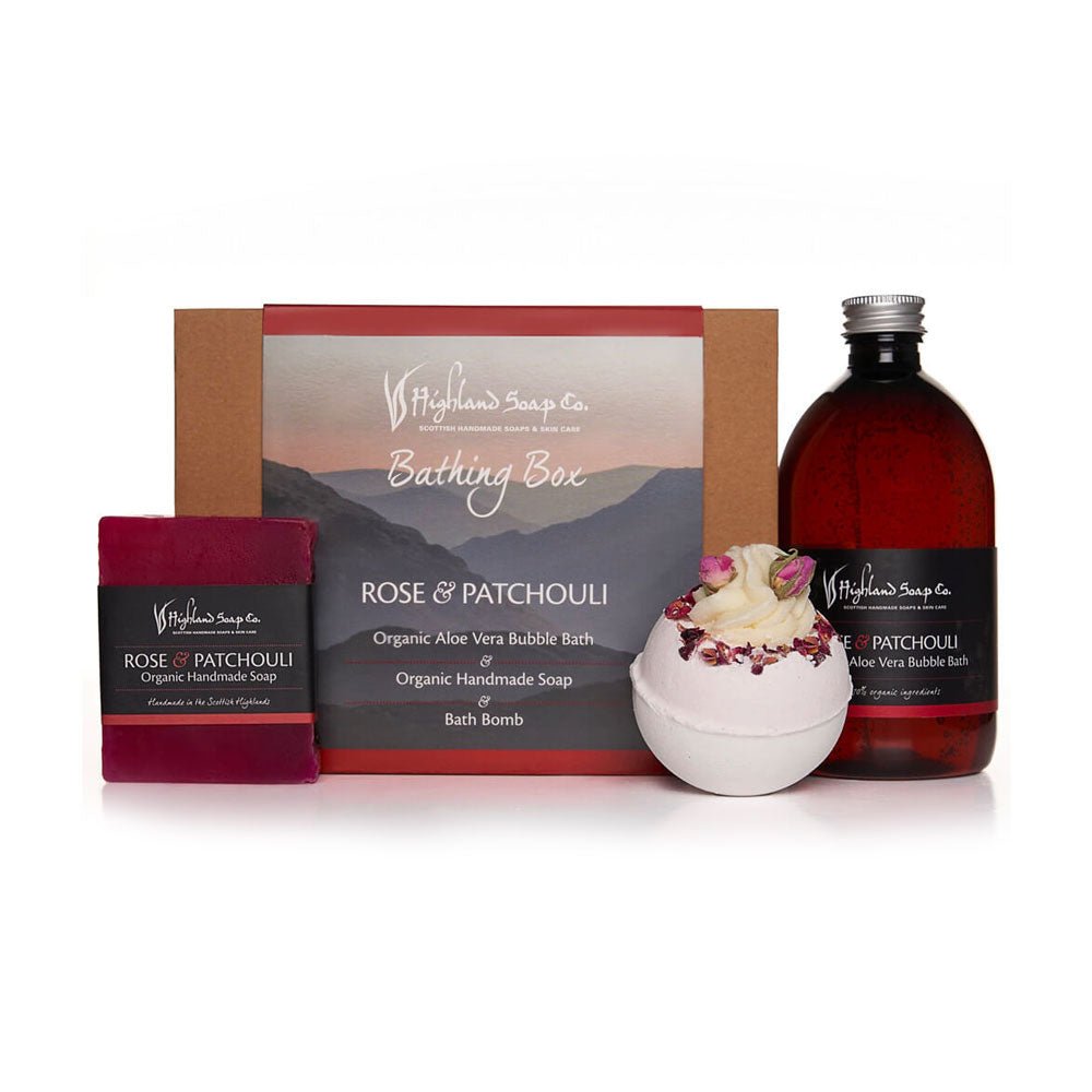 Rose & Patchouli - Bathing Box - RUTHERFORD & Co