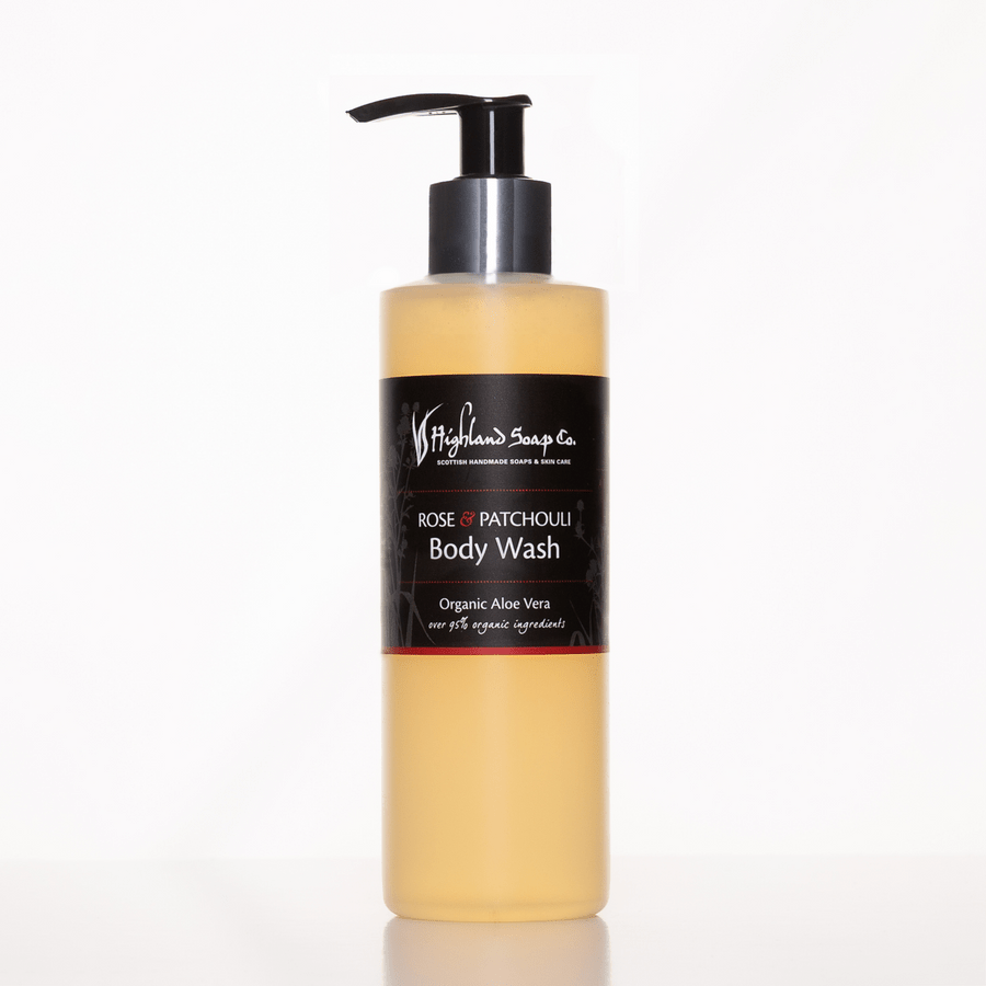 Rose & Patchouli Body Wash 250ml - RUTHERFORD & Co