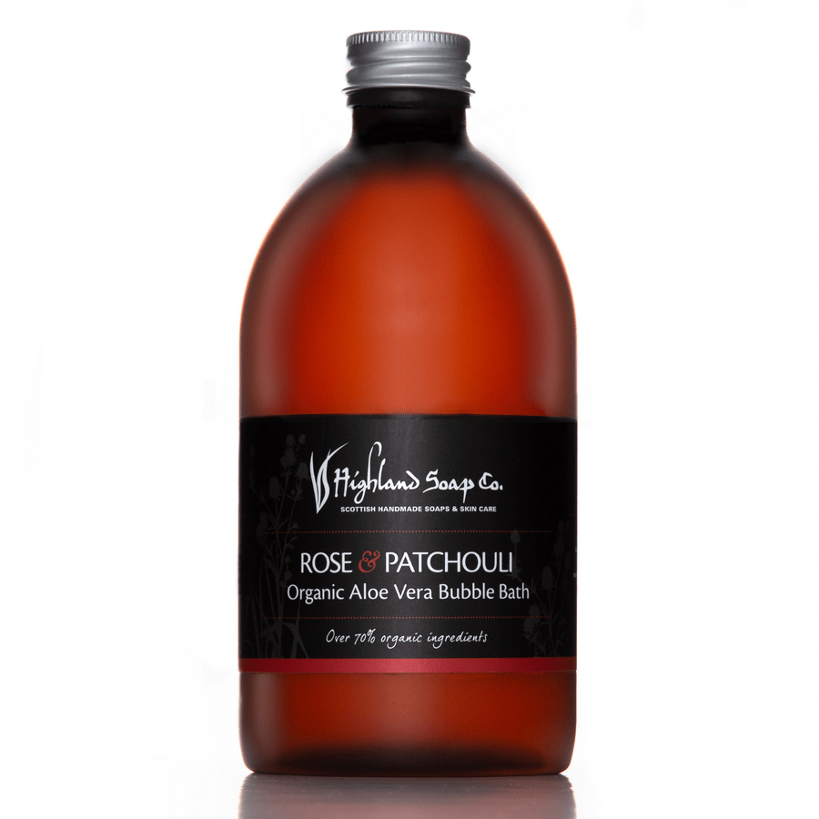 Rose & Patchouli Bubble Bath 500ml - RUTHERFORD & Co