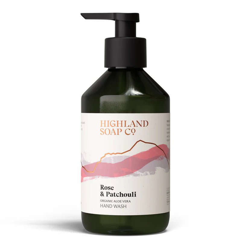 Rose & Patchouli Hand Wash 300ml - RUTHERFORD & Co