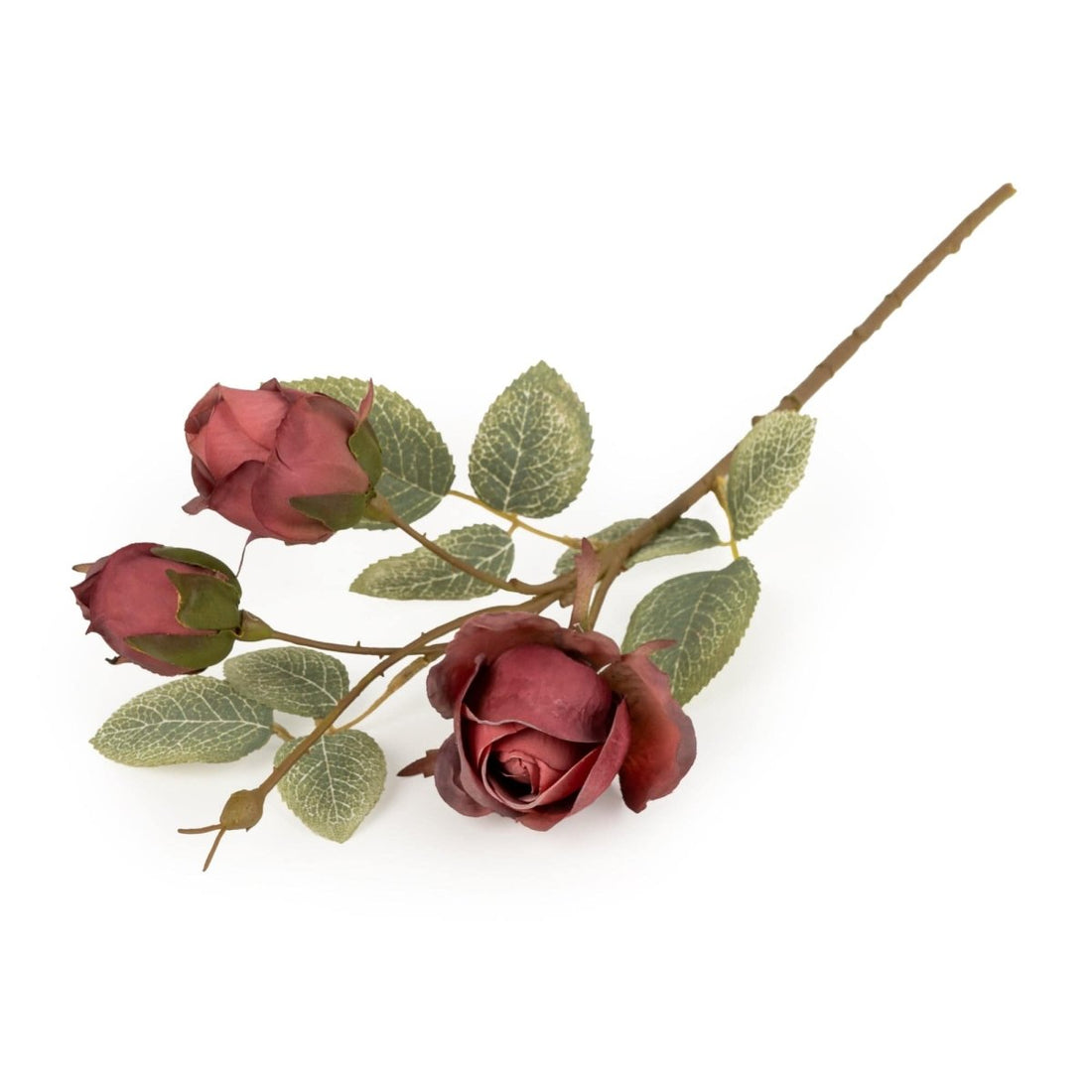 Rose Stem 38cm - Red - RUTHERFORD & Co