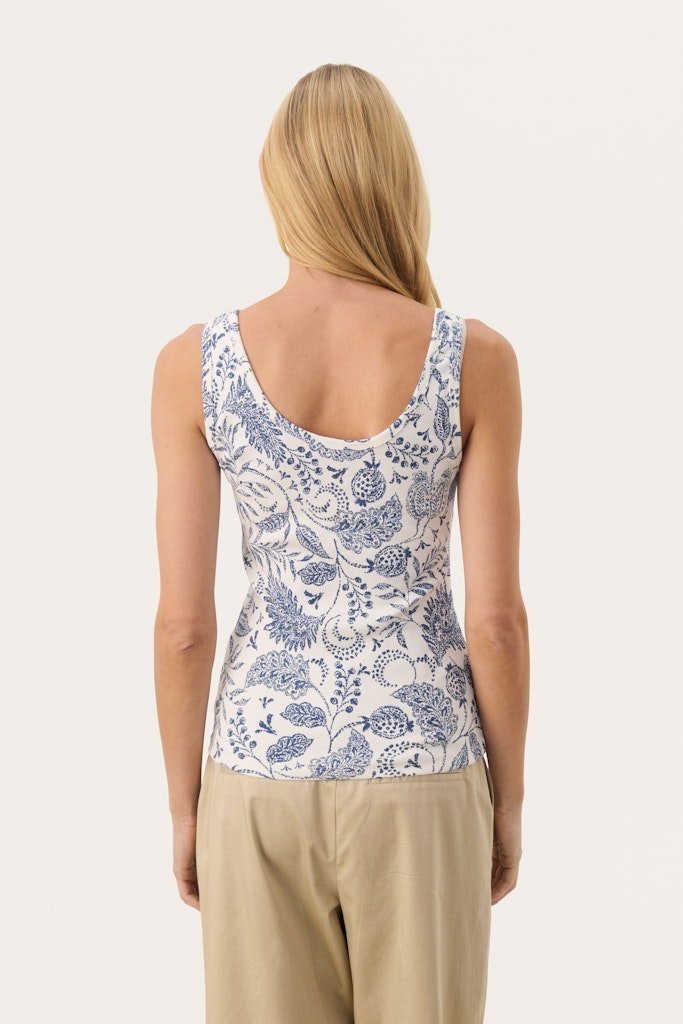RoselynPW To Top - Oceana Paisley Print - RUTHERFORD & Co