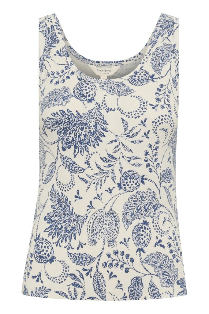 RoselynPW To Top - Oceana Paisley Print - RUTHERFORD & Co