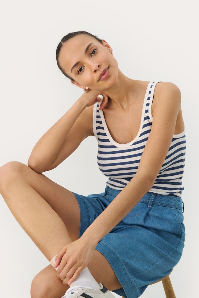 RoselynPW To Top - Oceania Stripe - RUTHERFORD & Co