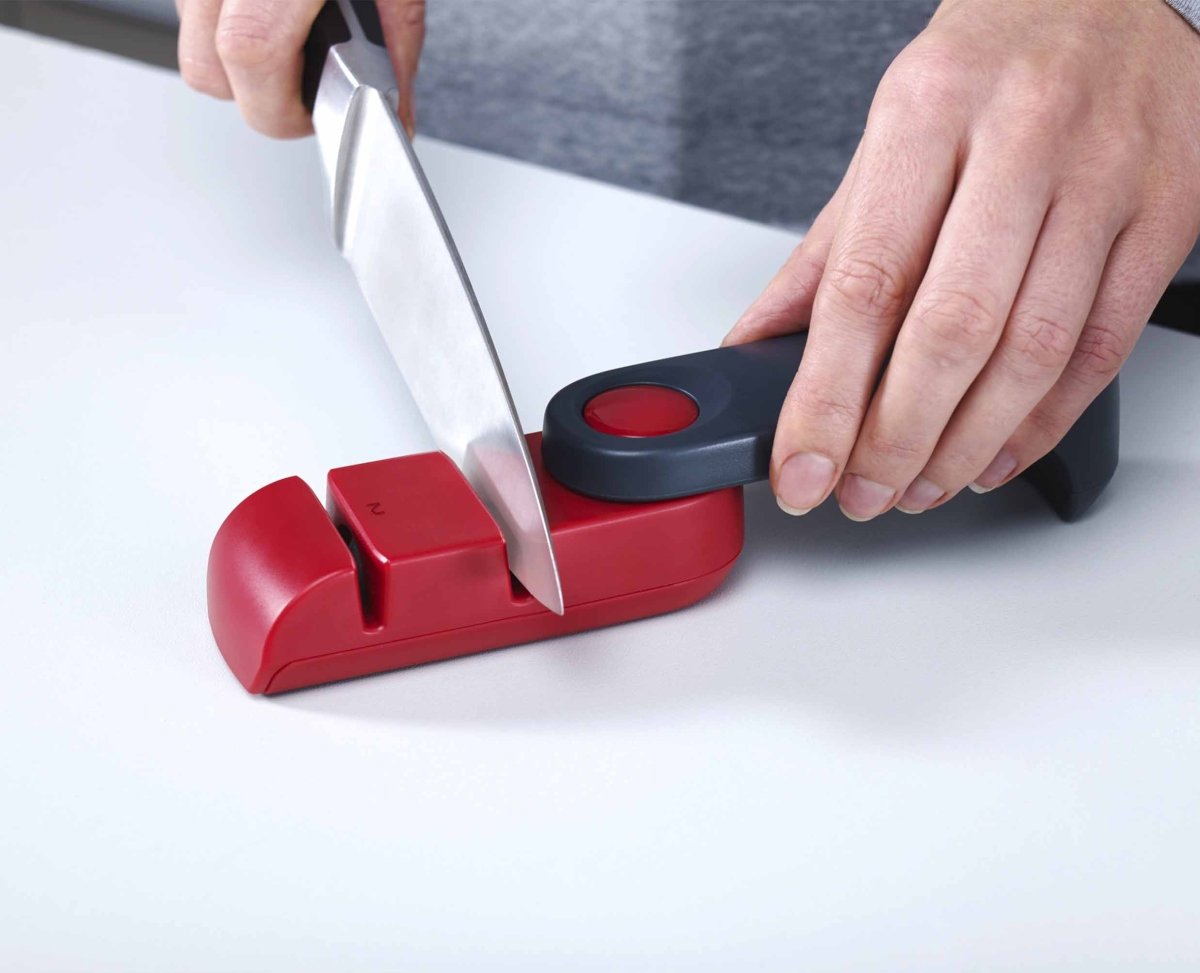 Rota™ Red Folding Knife Sharpener - RUTHERFORD & Co