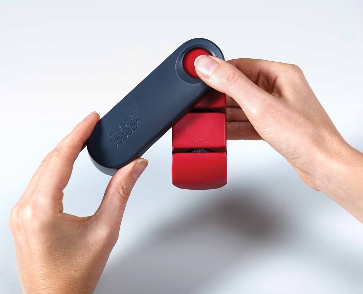 Rota™ Red Folding Knife Sharpener - RUTHERFORD & Co