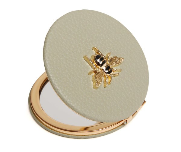 Round Compact Mirror/Pistachio - RUTHERFORD & Co