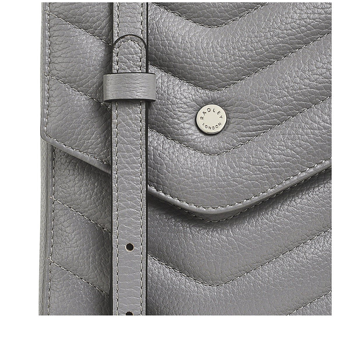 Rowe Avenue Leather Medium Phone Crossbody in Cloud Burst - S1349093 - RUTHERFORD & Co