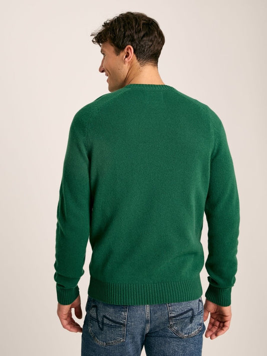 Rowley Green Lambswool Crew Neck Jumper - RUTHERFORD & Co