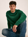 Rowley Green Lambswool Crew Neck Jumper - RUTHERFORD & Co