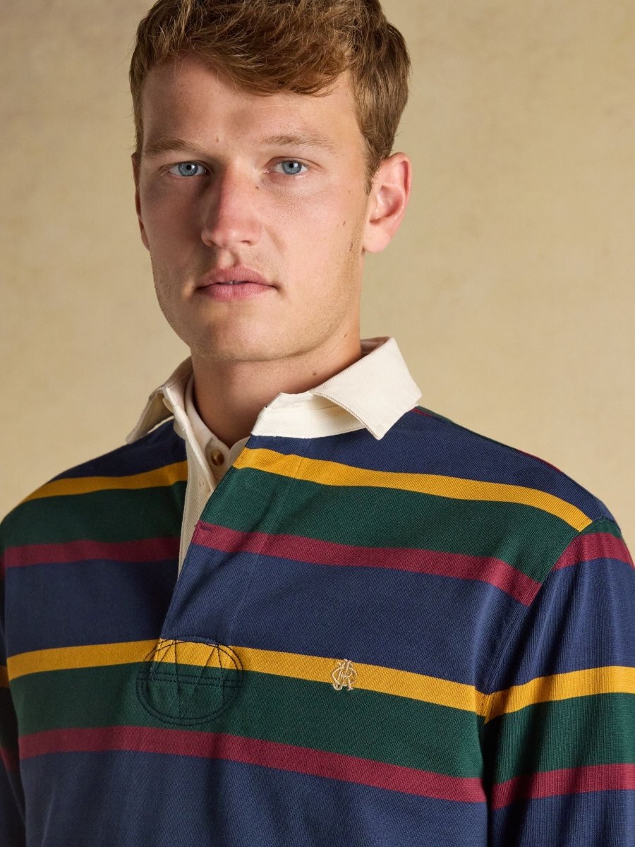 Rugby Club Multi Long Sleeve Shirt - RUTHERFORD & Co