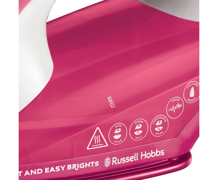 Russell Hobbs Light & Easy Iron Berry - RUTHERFORD & Co