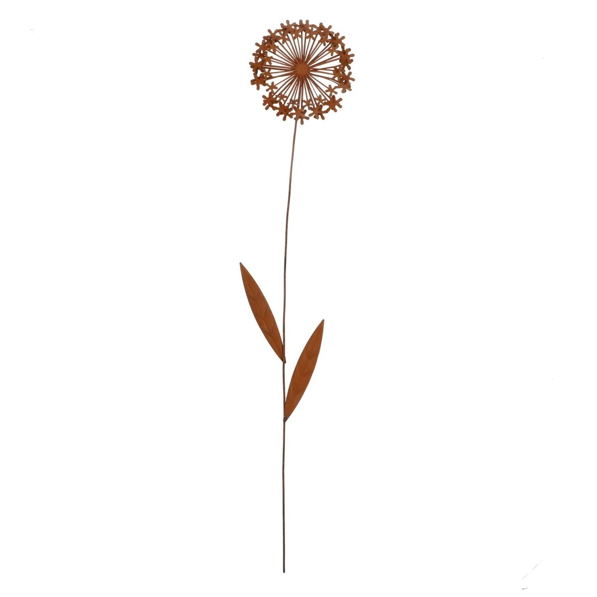 Rusted Metal Flower Stem - RUTHERFORD & Co