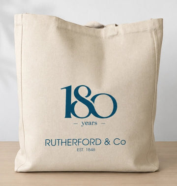 Rutherford & Co - 180th Anniversary Tote Bag - RUTHERFORD & Co