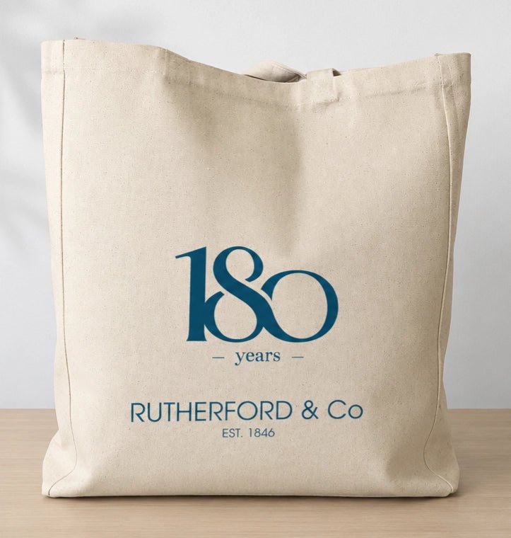 Rutherford & Co - 180th Anniversary Tote Bag - RUTHERFORD & Co