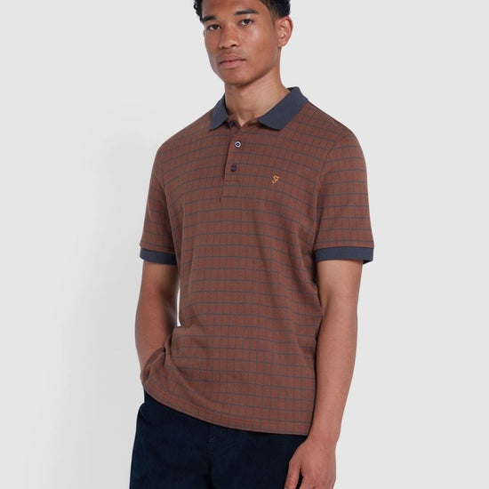 Rutland Check Polo Shirt - RUTHERFORD & Co