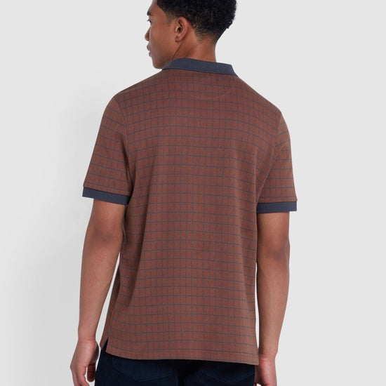 Rutland Check Polo Shirt - RUTHERFORD & Co