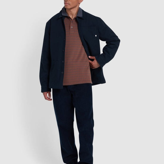 Rutland Check Polo Shirt - RUTHERFORD & Co