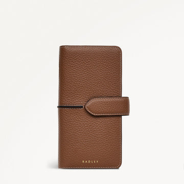 Hillgate Large Bifold Purse Saddle