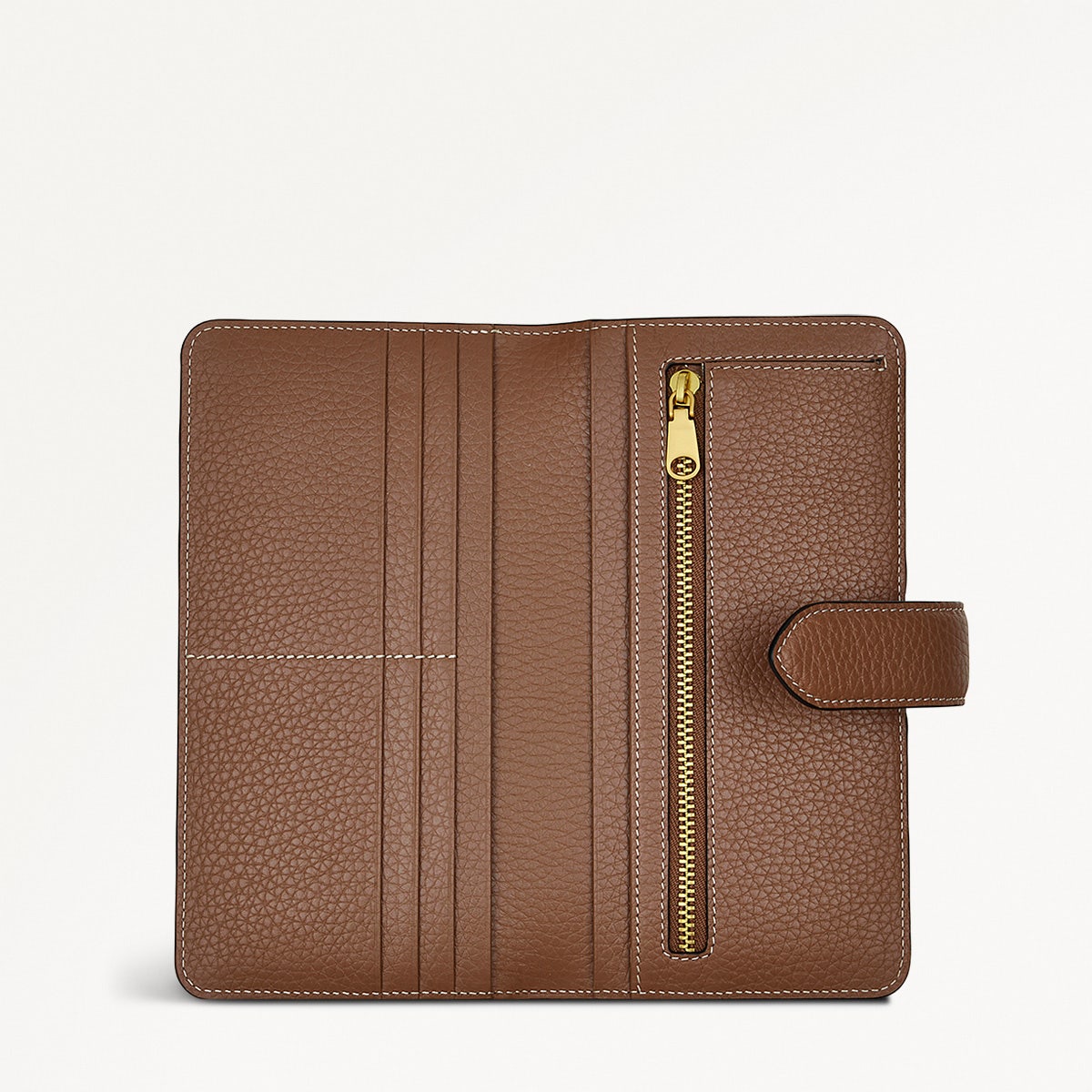Hillgate Large Bifold Purse Saddle