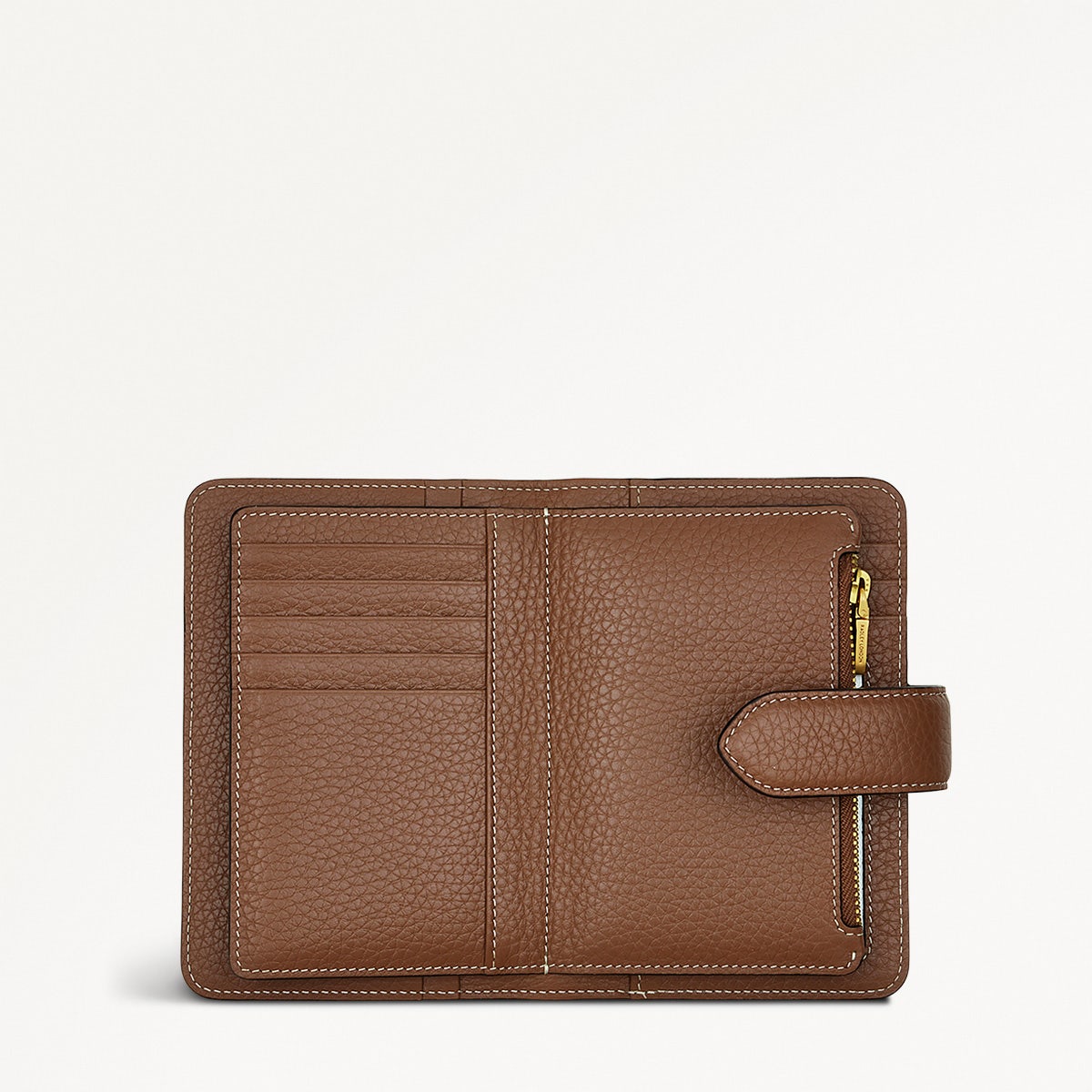 Hillgate Medium Bifold Purse Saddle