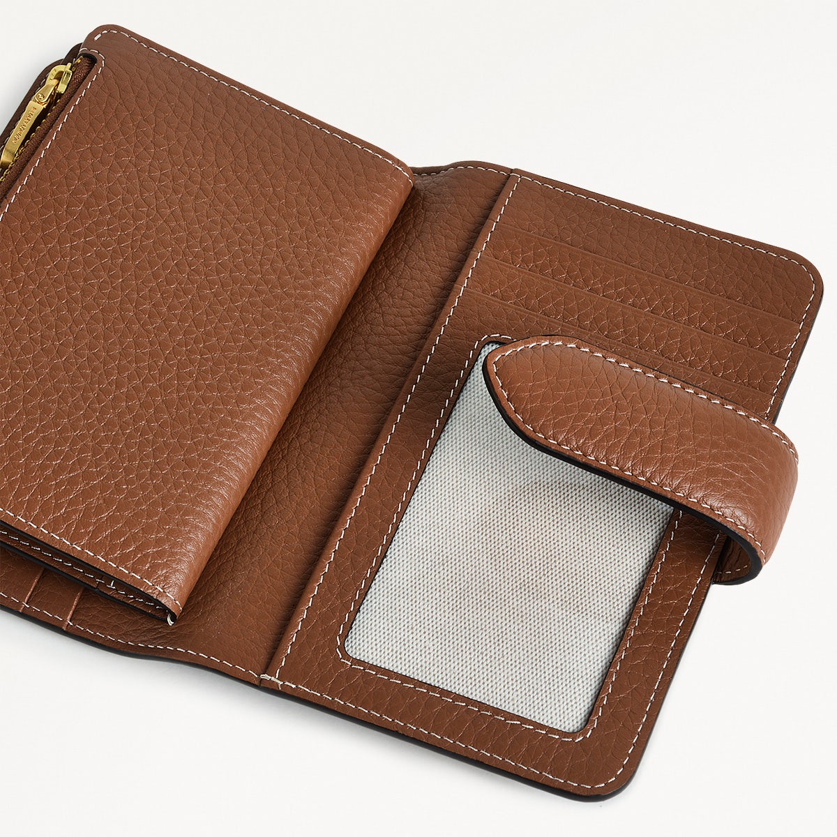 Hillgate Medium Bifold Purse Saddle