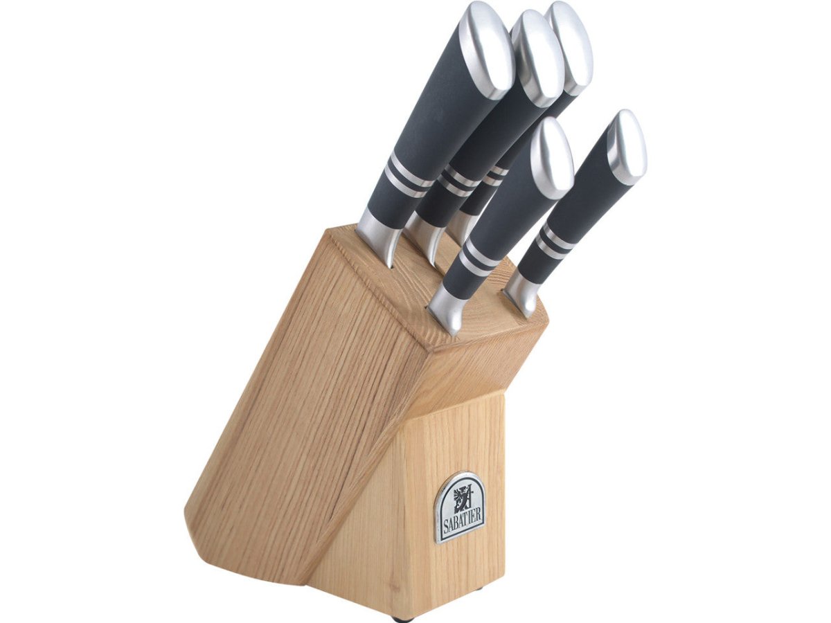 Sabatier Maison Ashwood 5 Piece Knife Block - RUTHERFORD & Co