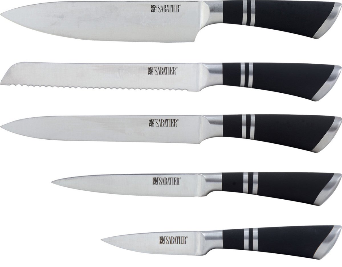 Sabatier Maison Ashwood 5 Piece Knife Block - RUTHERFORD & Co