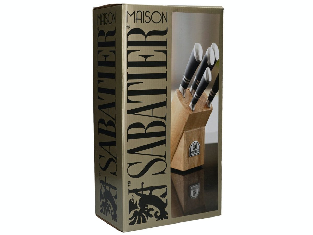Sabatier Maison Ashwood 5 Piece Knife Block - RUTHERFORD & Co