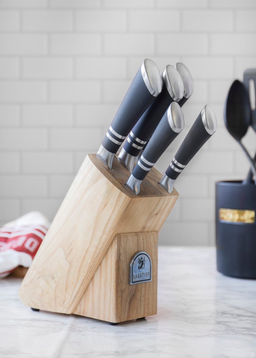 Sabatier Maison Ashwood 5 Piece Knife Block - RUTHERFORD & Co