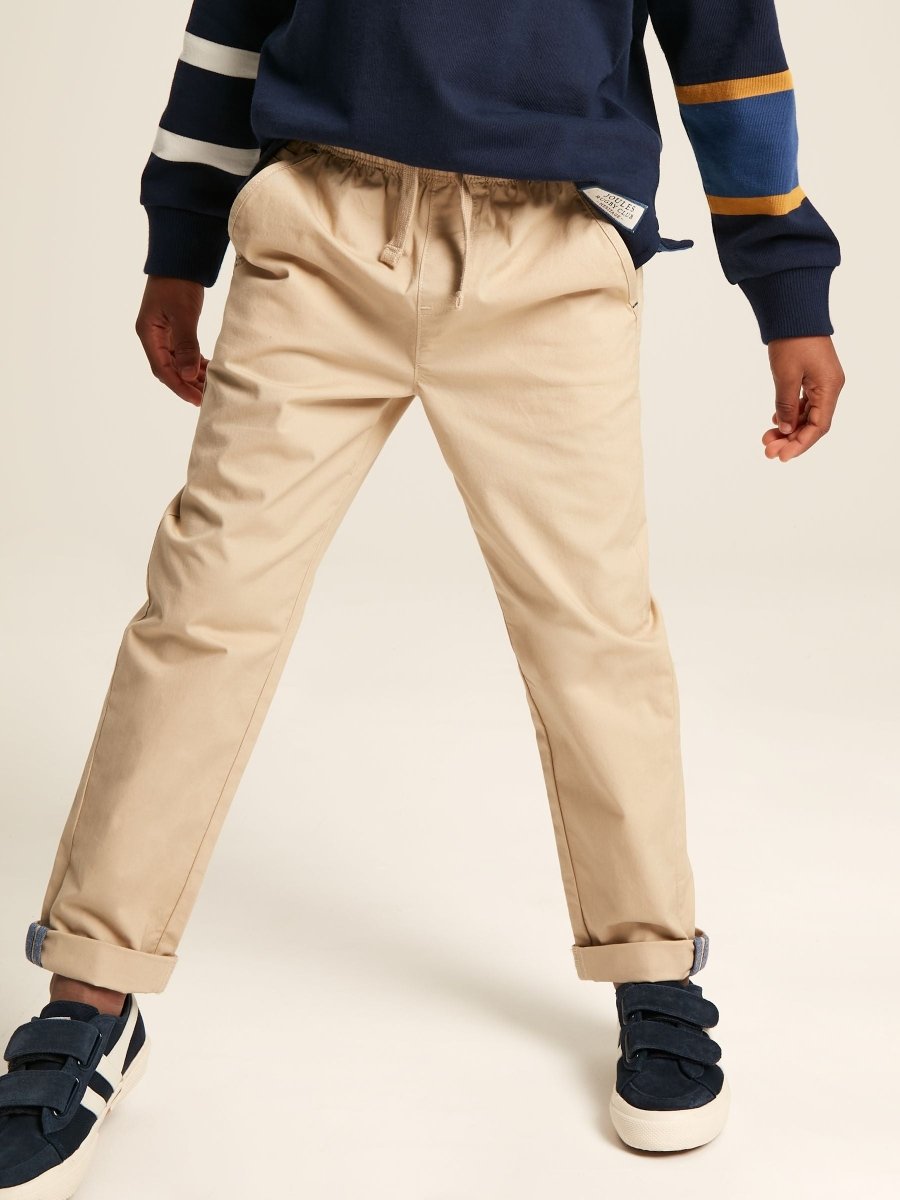 Samson Stone Laundered Chinos - RUTHERFORD & Co