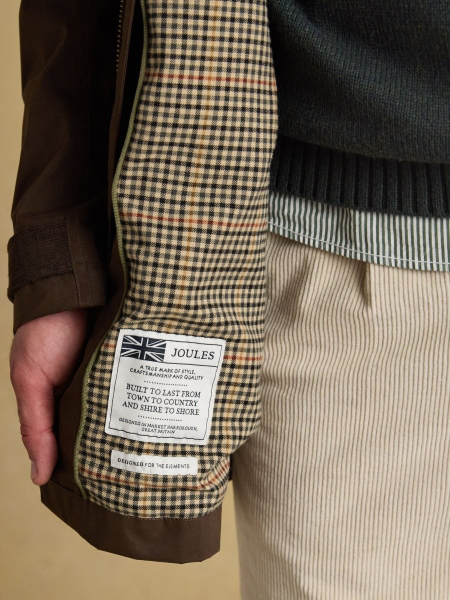 Sandford Brown Waterproof Raincoat - RUTHERFORD & Co