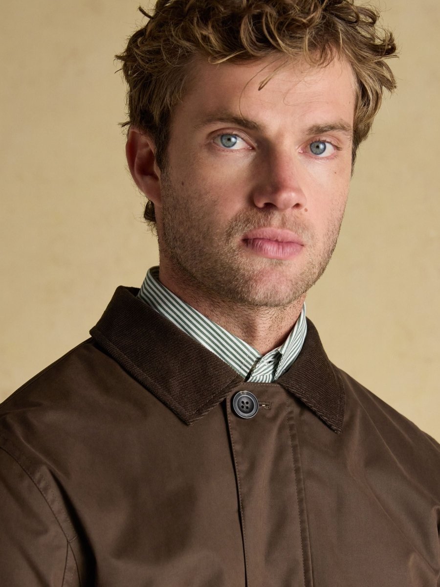 Sandford Brown Waterproof Raincoat - RUTHERFORD & Co